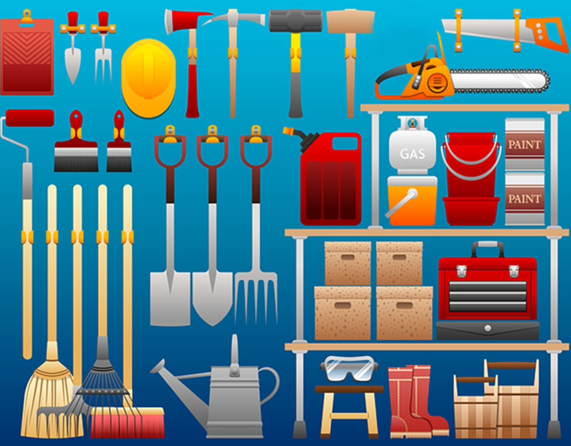 Outillage de jardin